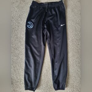 Nike Dri-Fit Black Atlanta Hawks Sweatpants